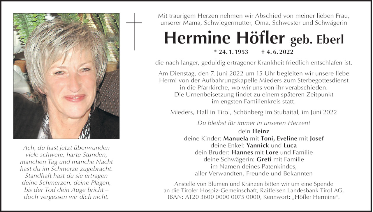 Hermine Höfler Bild