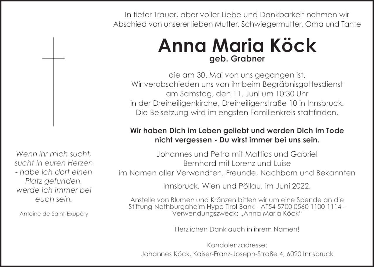 Anna Maria Köck Bild