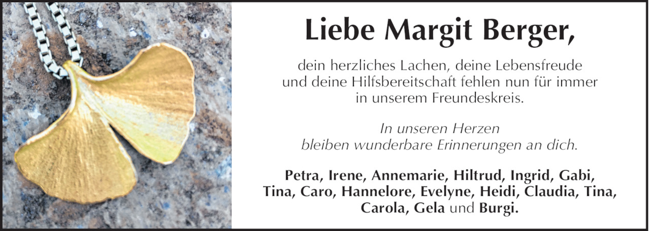 Margit Berger Bild