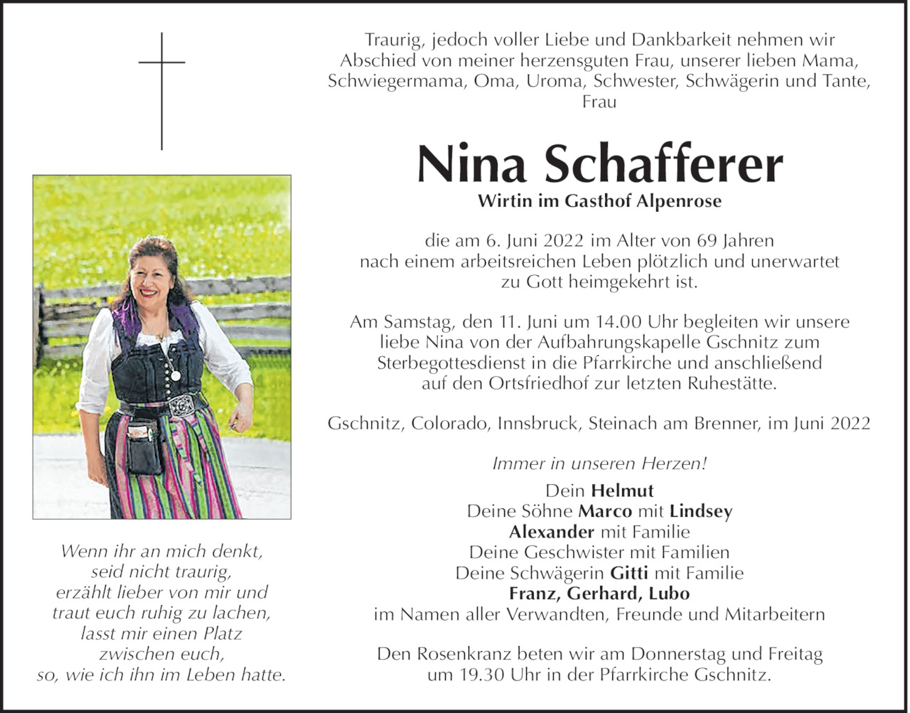 Nina  Schafferer Bild