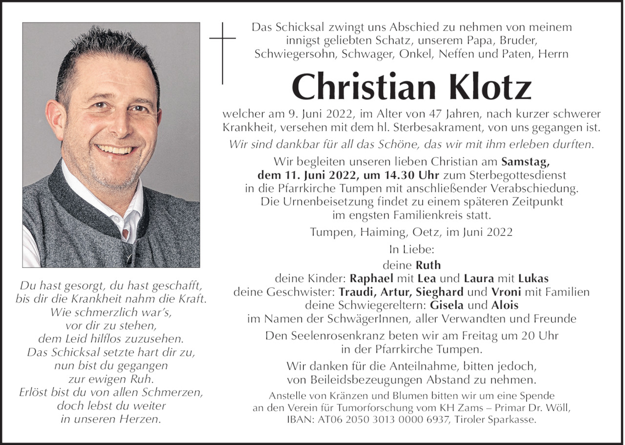 Christian Klotz Bild
