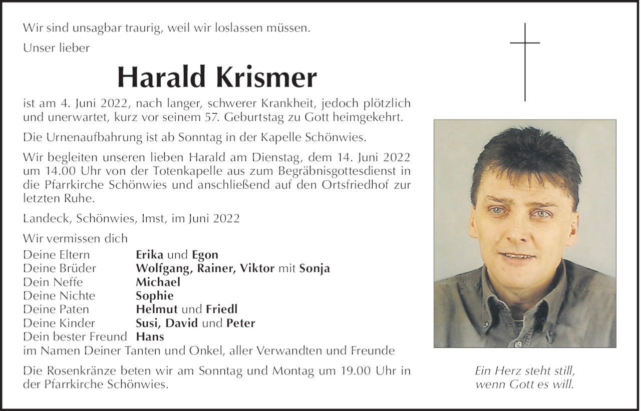 Harald Krismer Bild