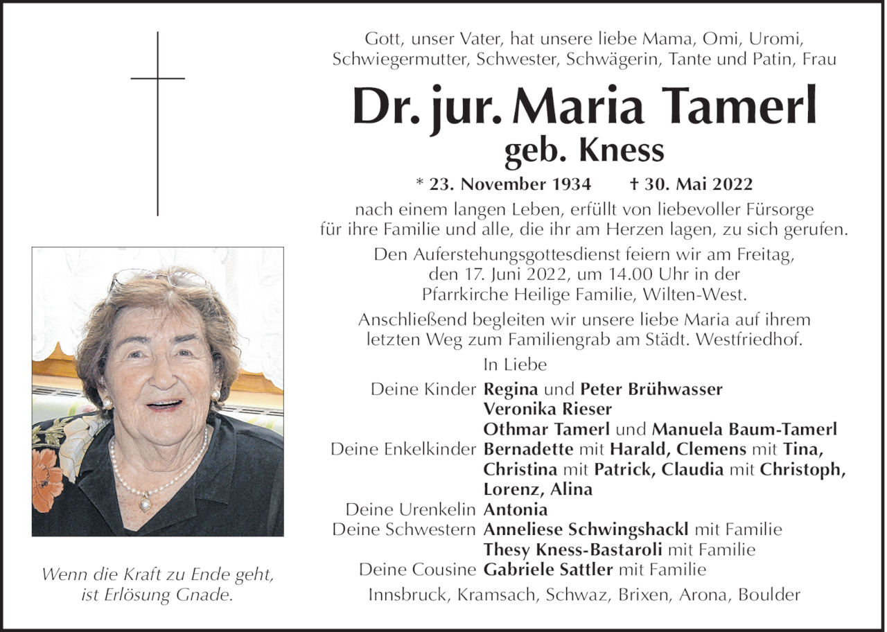 Maria Tamerl Bild