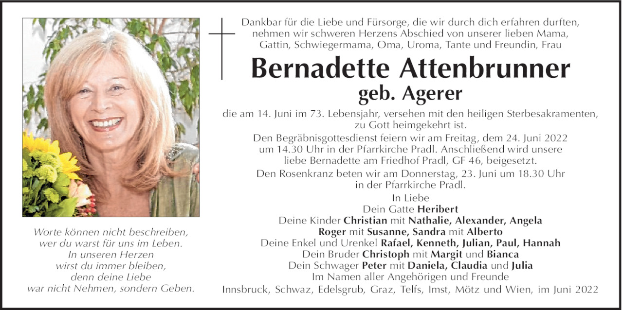 Bernadette Attenbrunner Bild