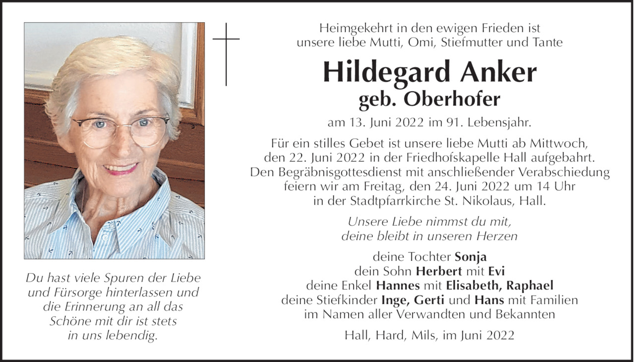 Hildegard Anker Bild