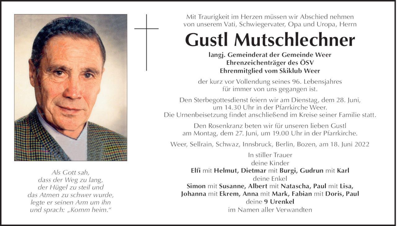 Gustl  Mutschlechner Bild
