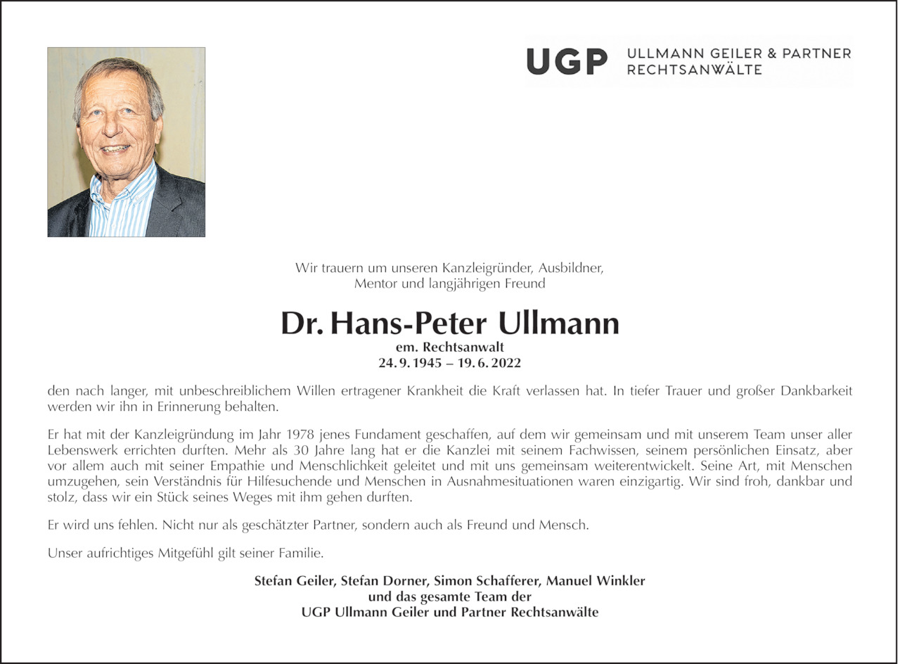 Hans-Peter Ullmann Bild