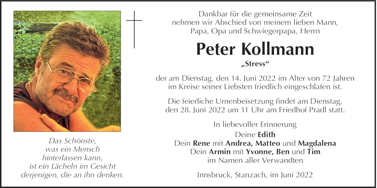 Peter Kollmann Bild