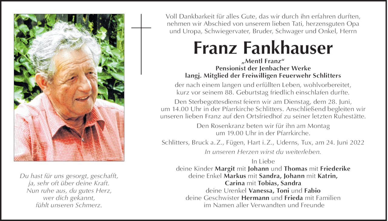 Franz Fankhauser Bild