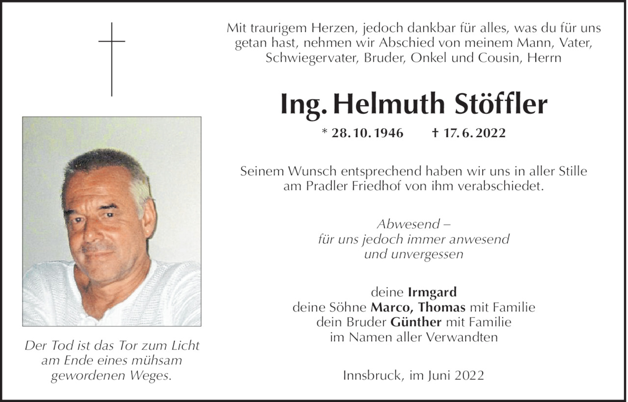 Helmuth Stöffler Bild