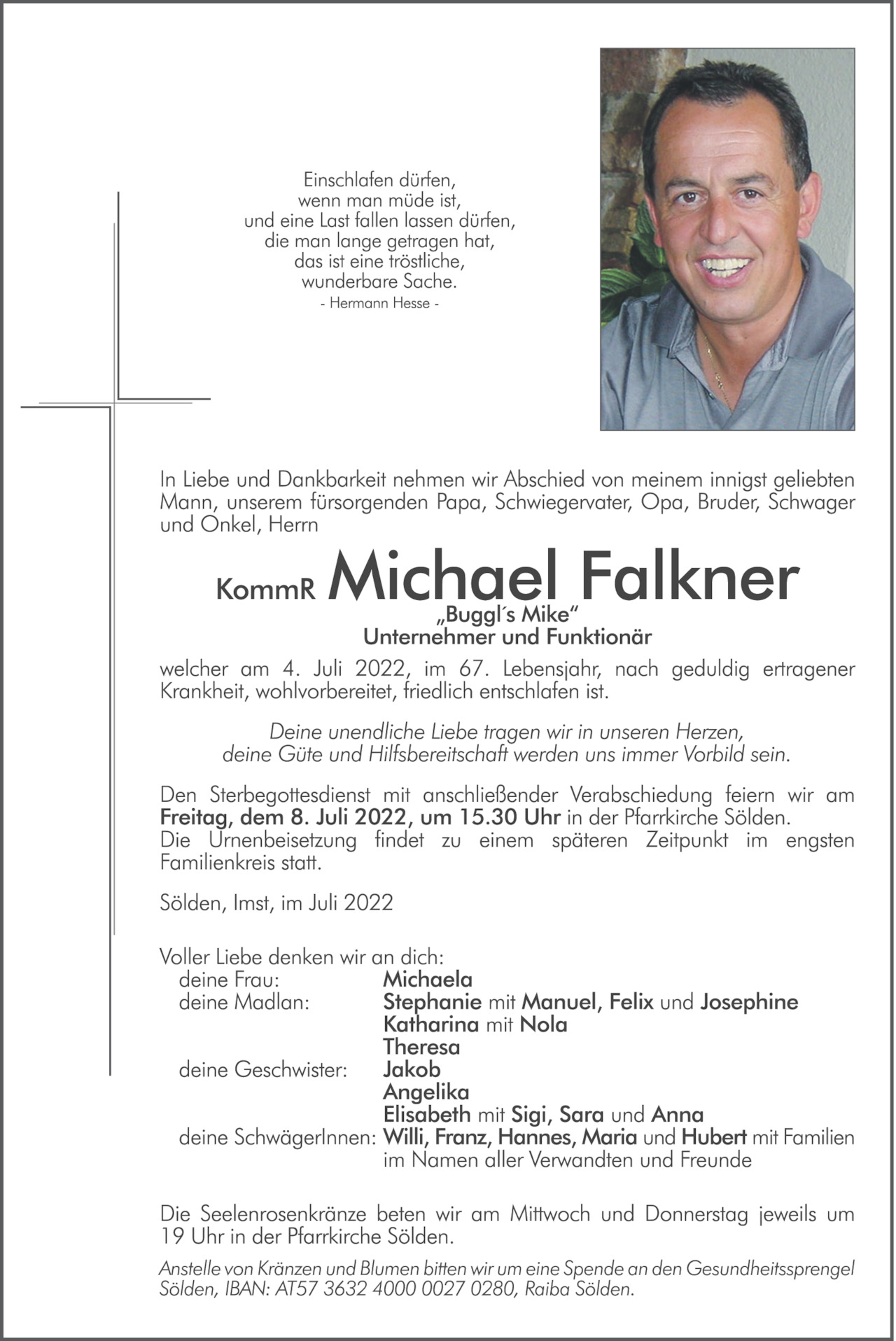 Michael Falkner Bild