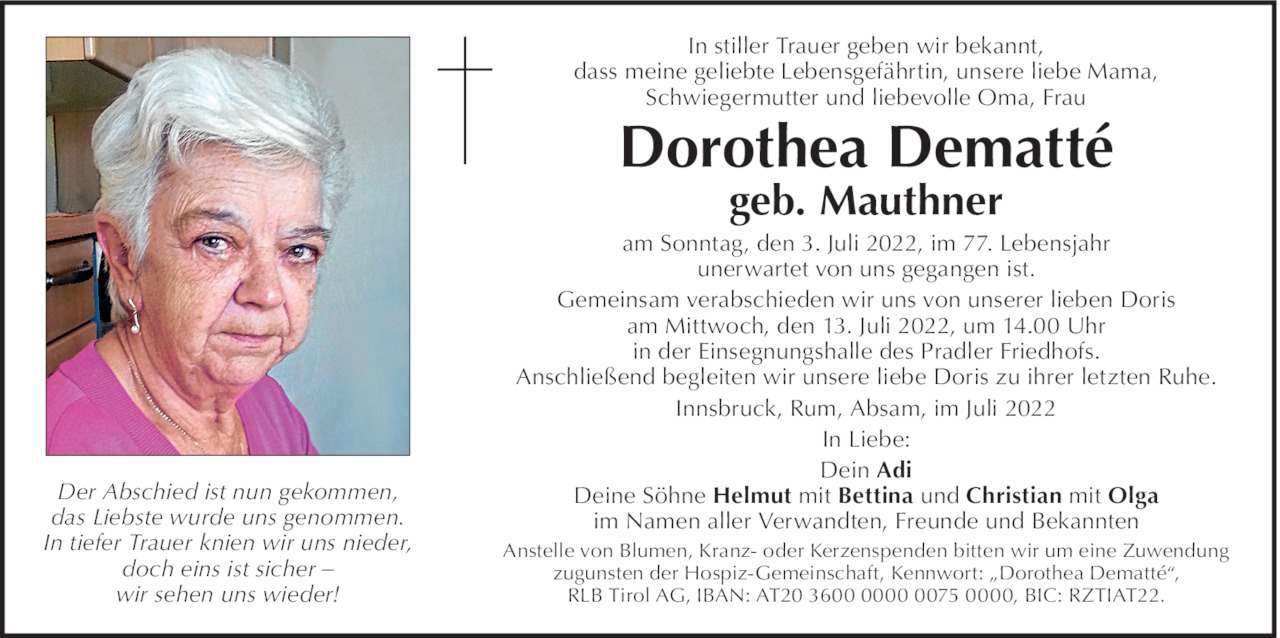 Dorothea Dematte Bild