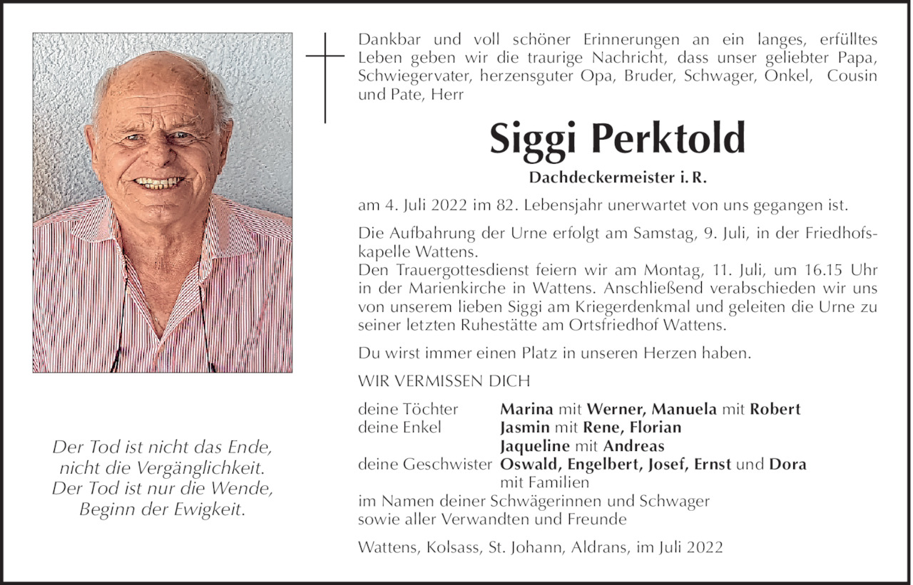 Siggi Perktold Bild