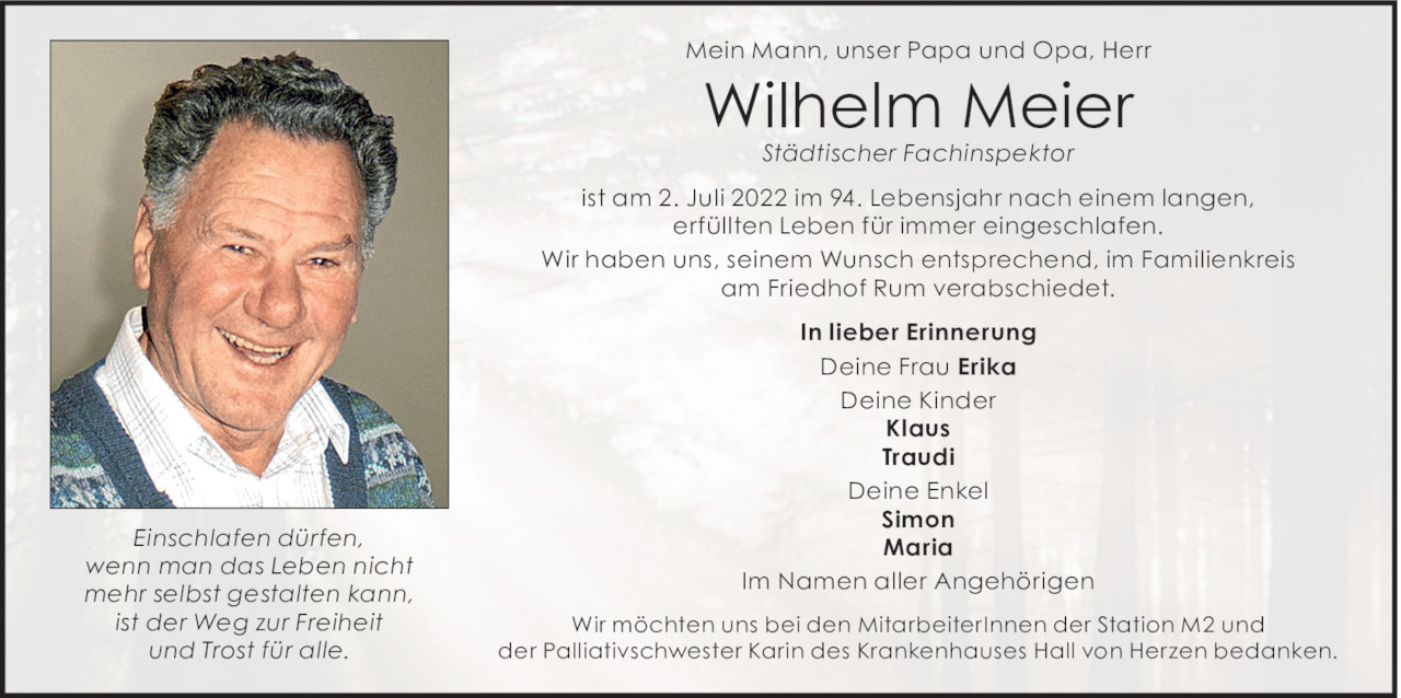 Wilhelm Meier Bild