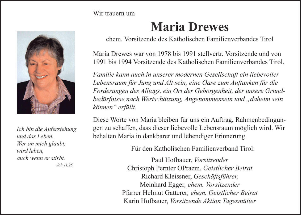 Maria Drewes Bild