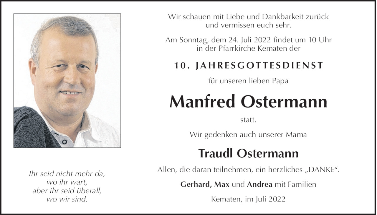 Manfred Ostermann Bild