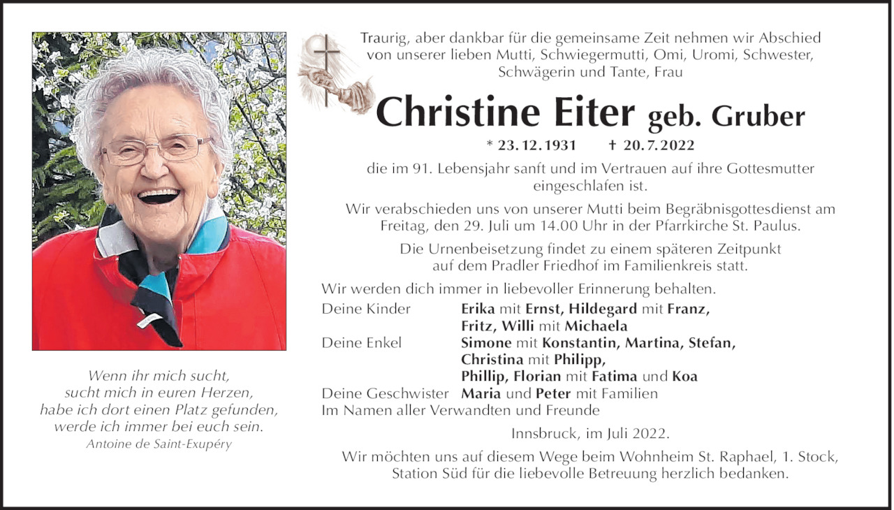 Christine Eiter Bild
