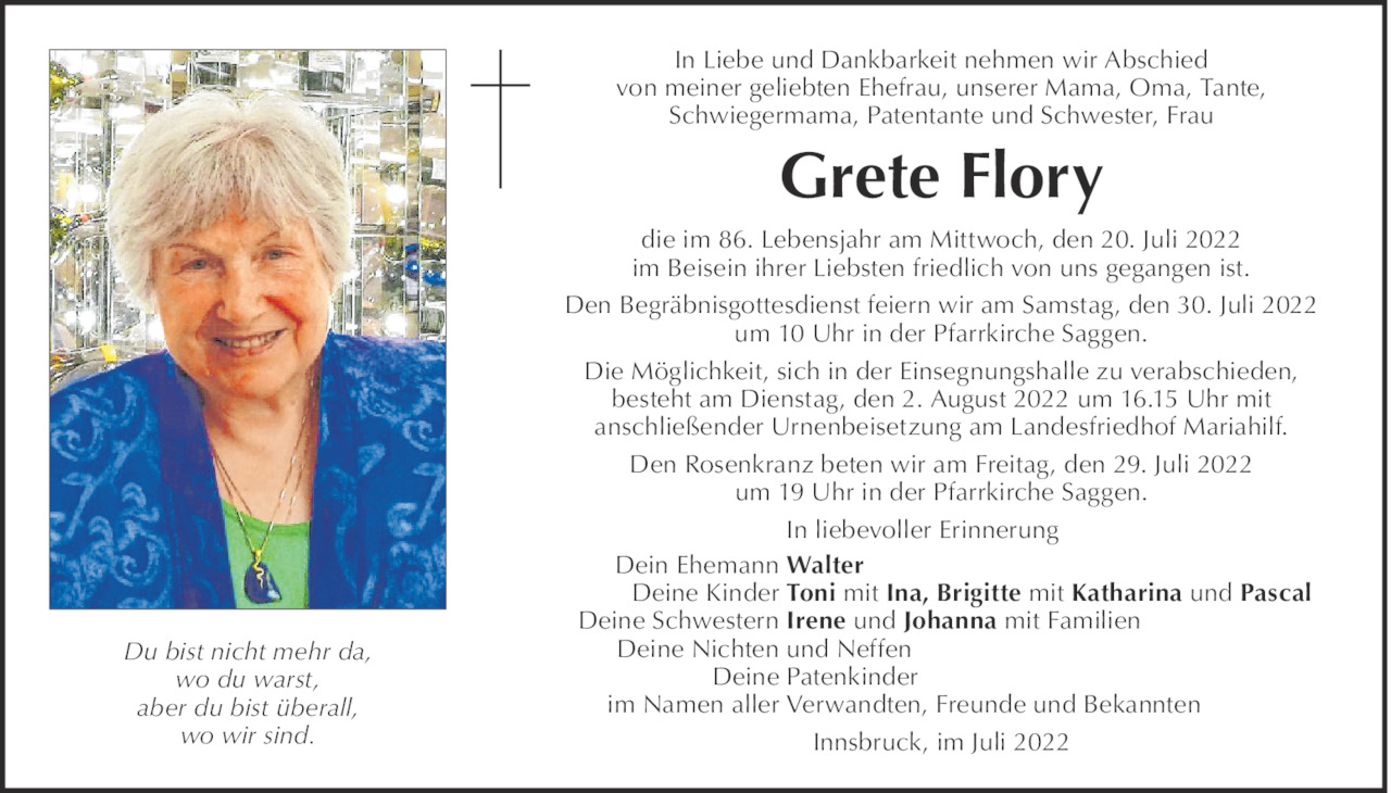Grete Flory Bild