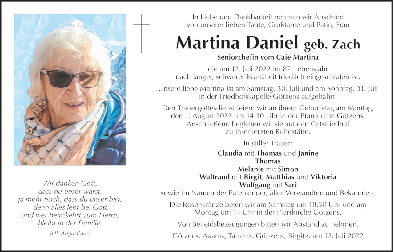 Martina Daniel Bild