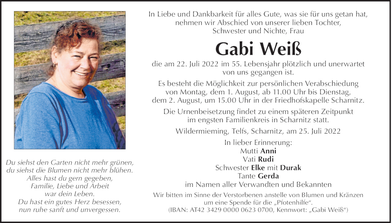 Gabi Weiß Bild