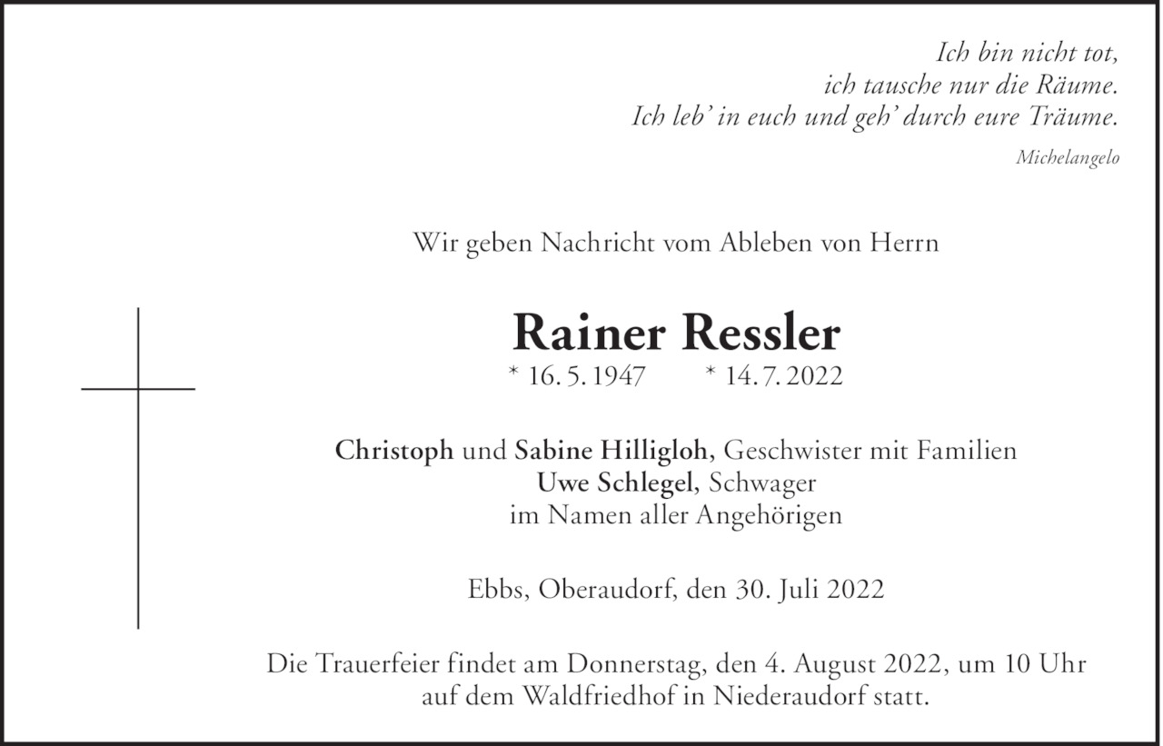 Rainer Ressler Bild
