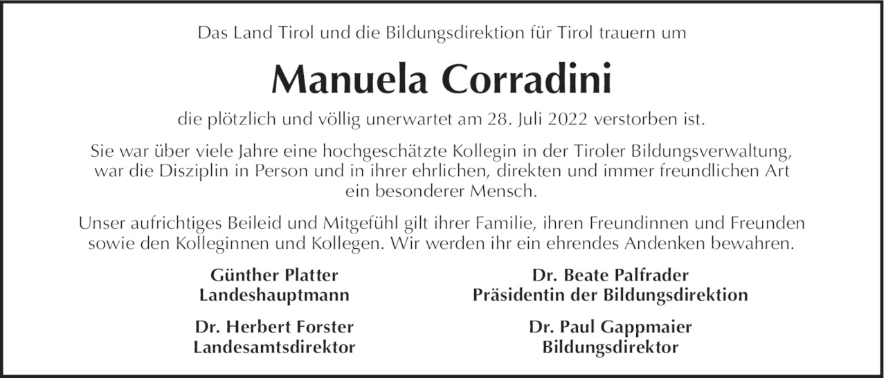 Manuela Corradini  Bild