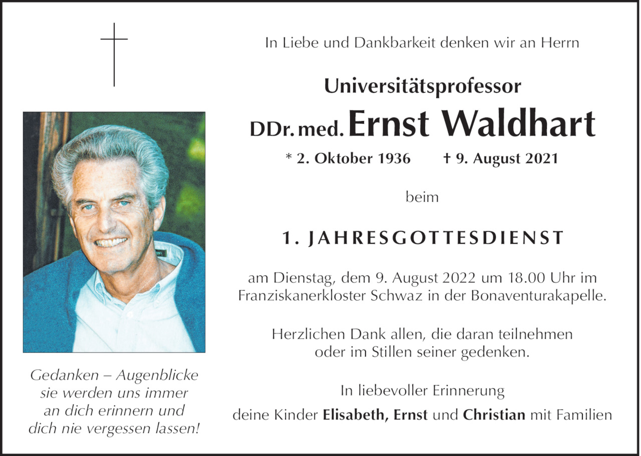 Ernst Waldhart Bild