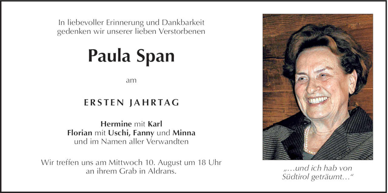 Paula Span Bild