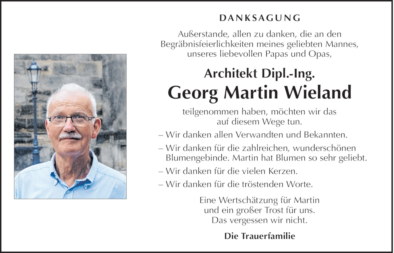 Georg Martin  Wieland Bild