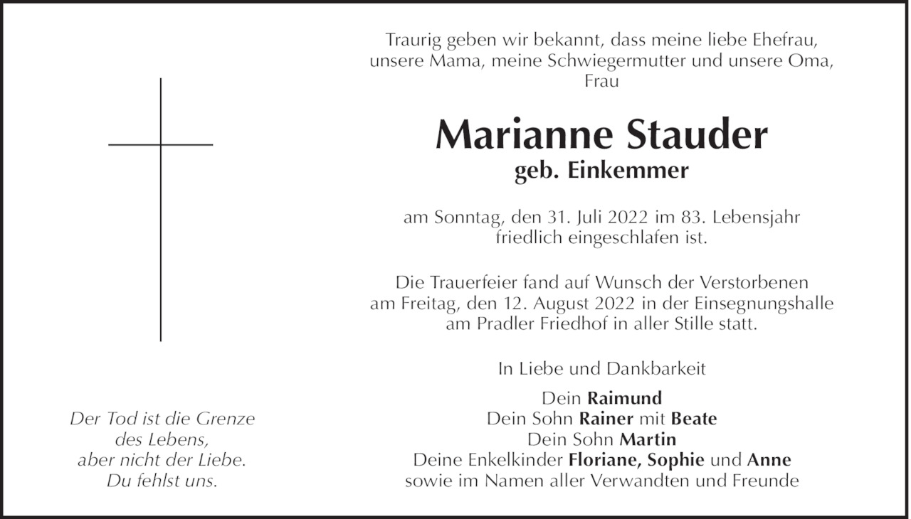Marianne Stauder Bild