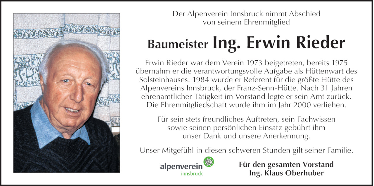 Erwin Rieder Bild