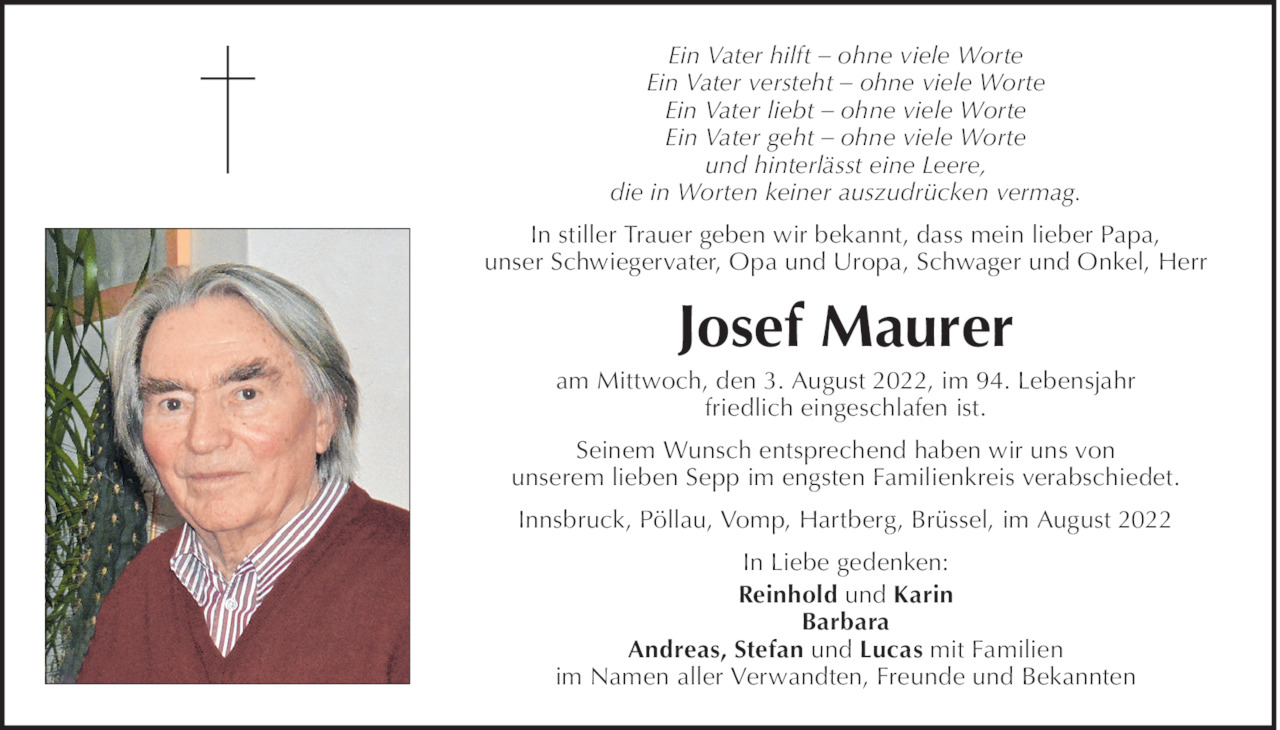 Josef Maurer Bild