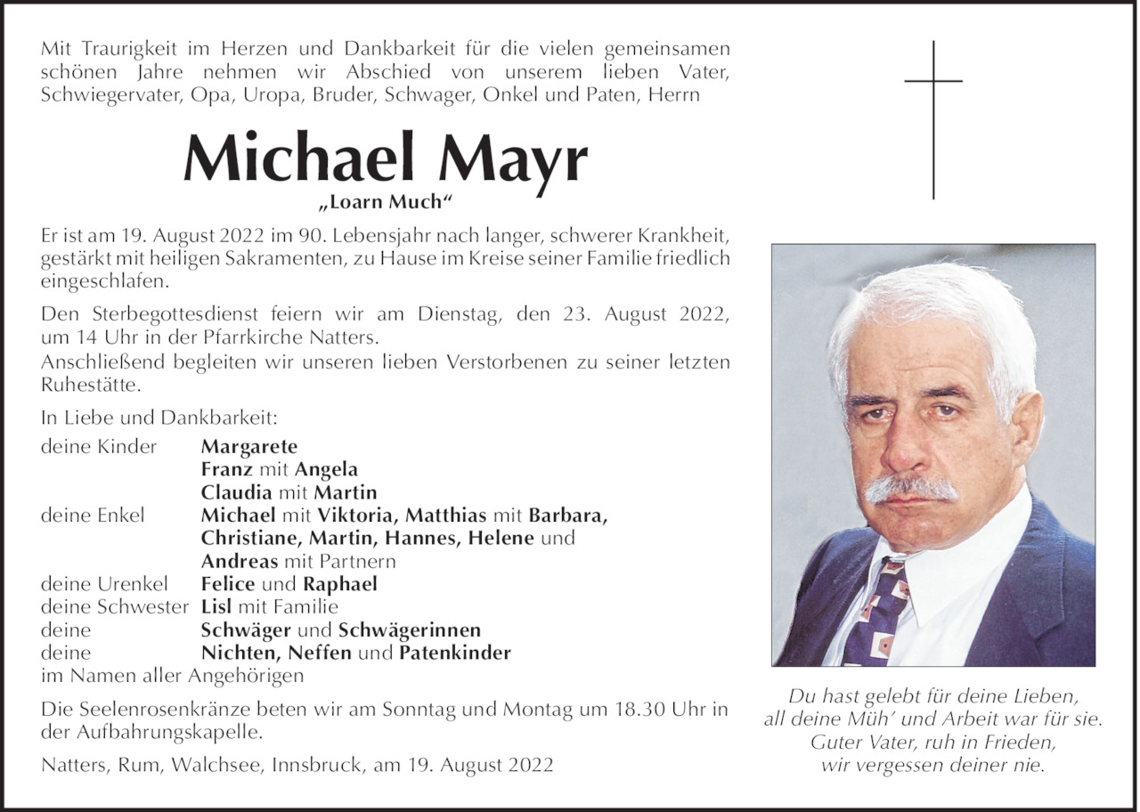 Michael Mayr Bild