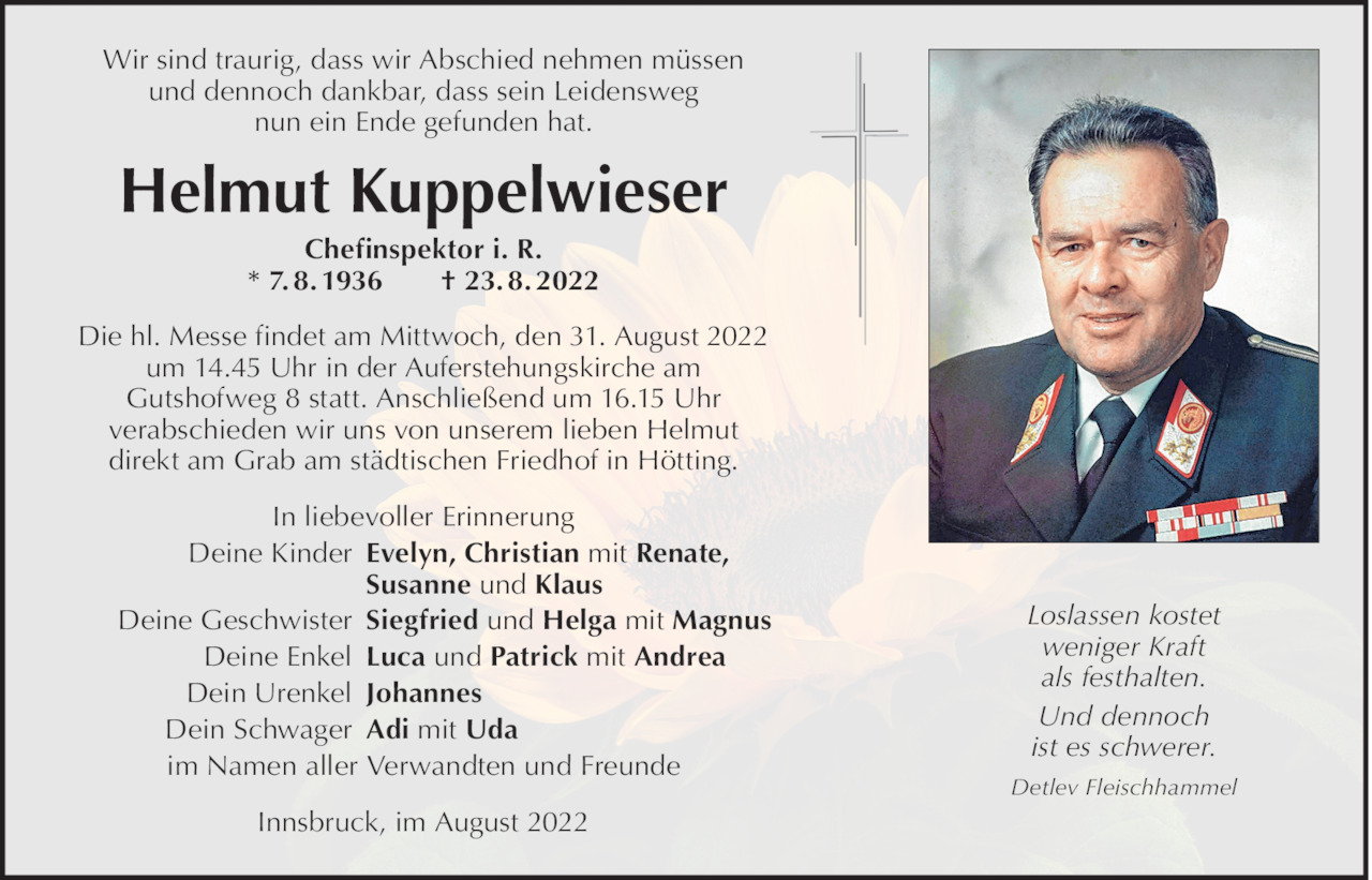 Helmut Kuppelwieser Bild