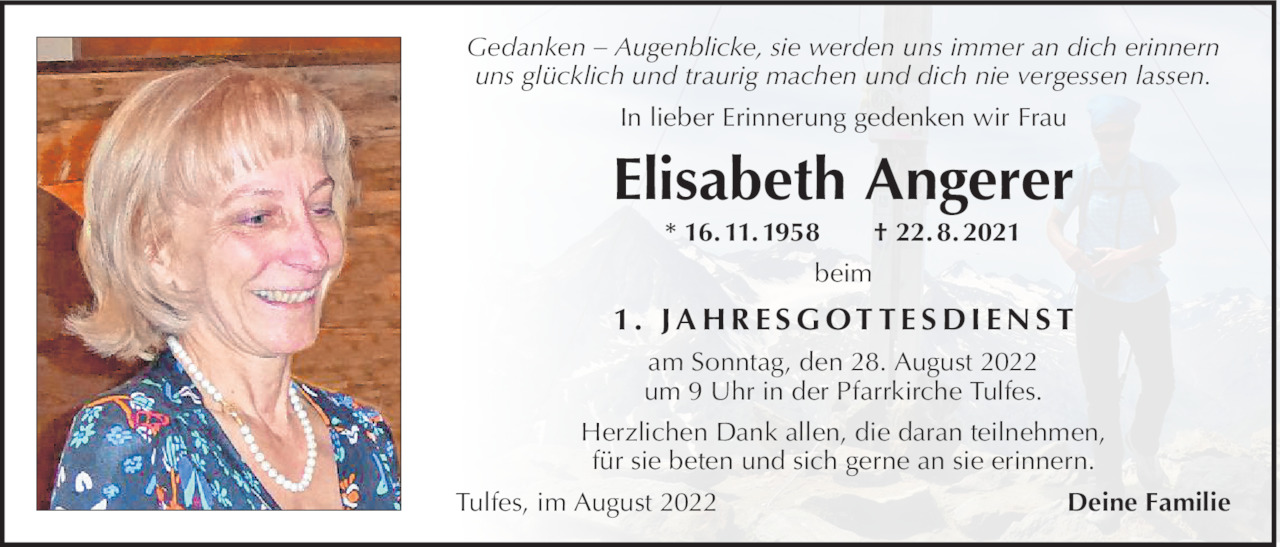 Elisabeth Angerer Bild