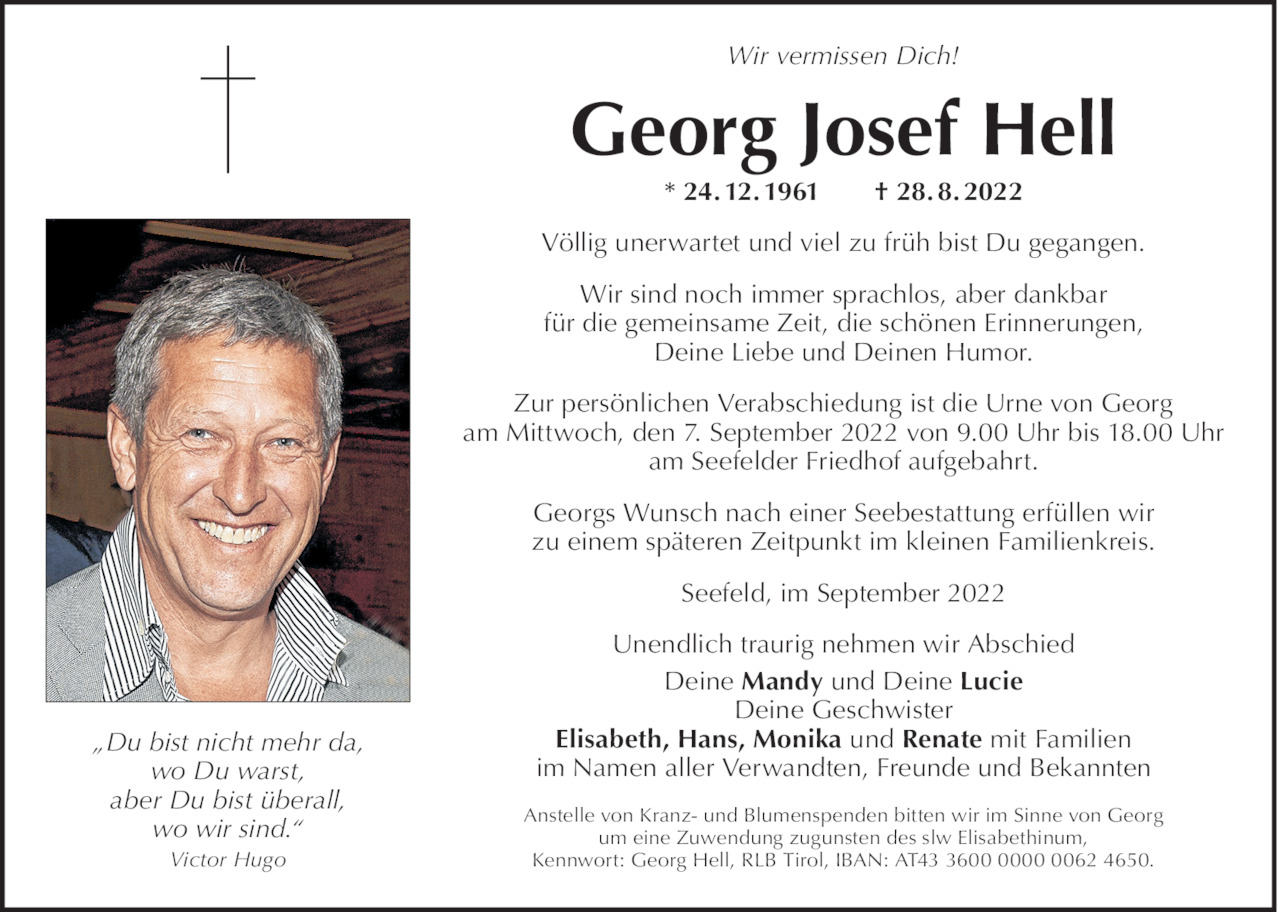 Georg Hell Bild