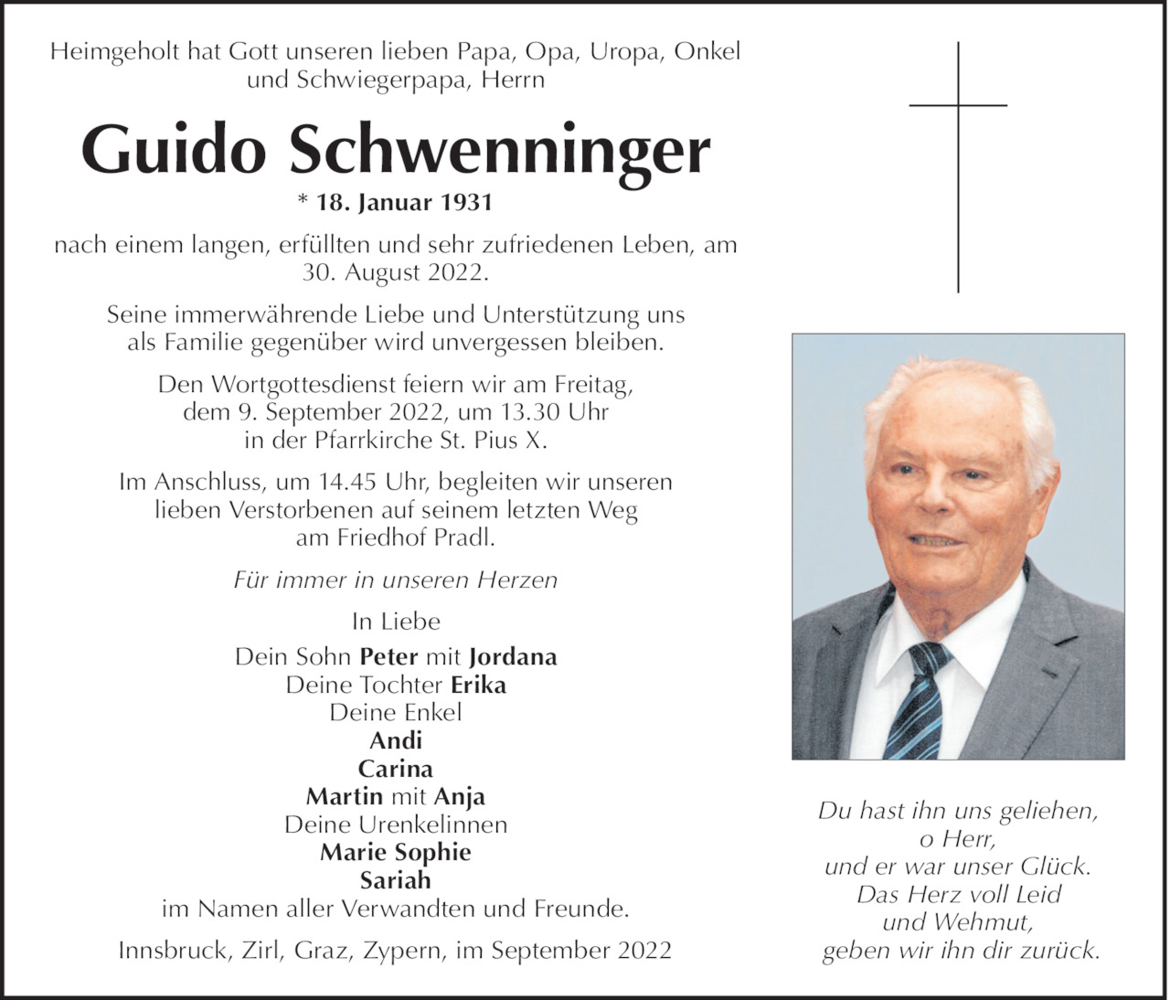Guido Schwenninger Bild