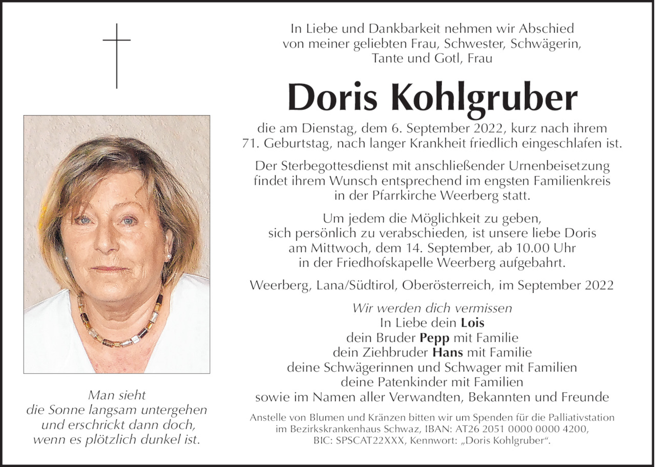 Doris Kohlgruber Bild