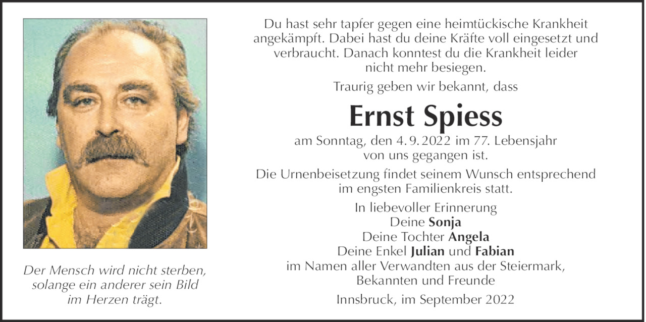 Ernst Spiess Bild