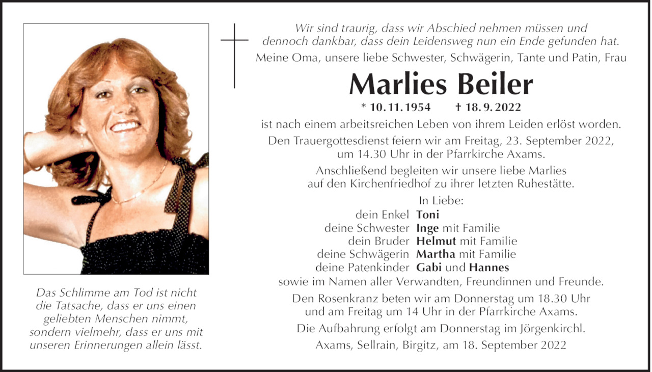 Marlies Beiler Bild