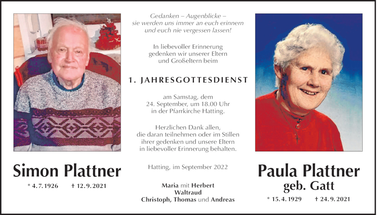 Paula und Simon Plattner Bild