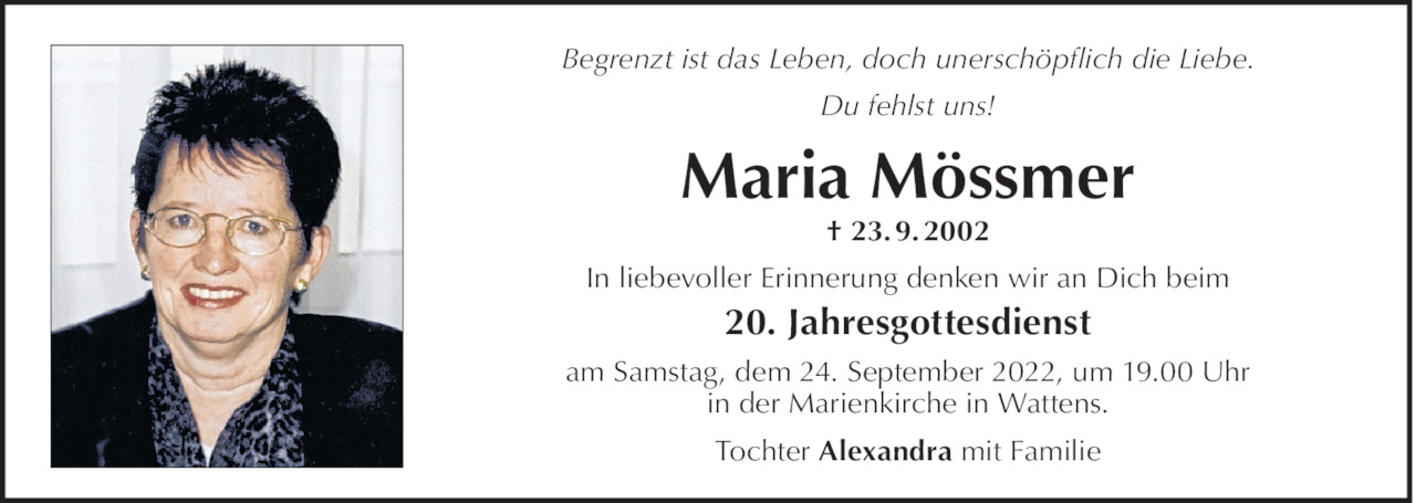 Maria Mössmer Bild