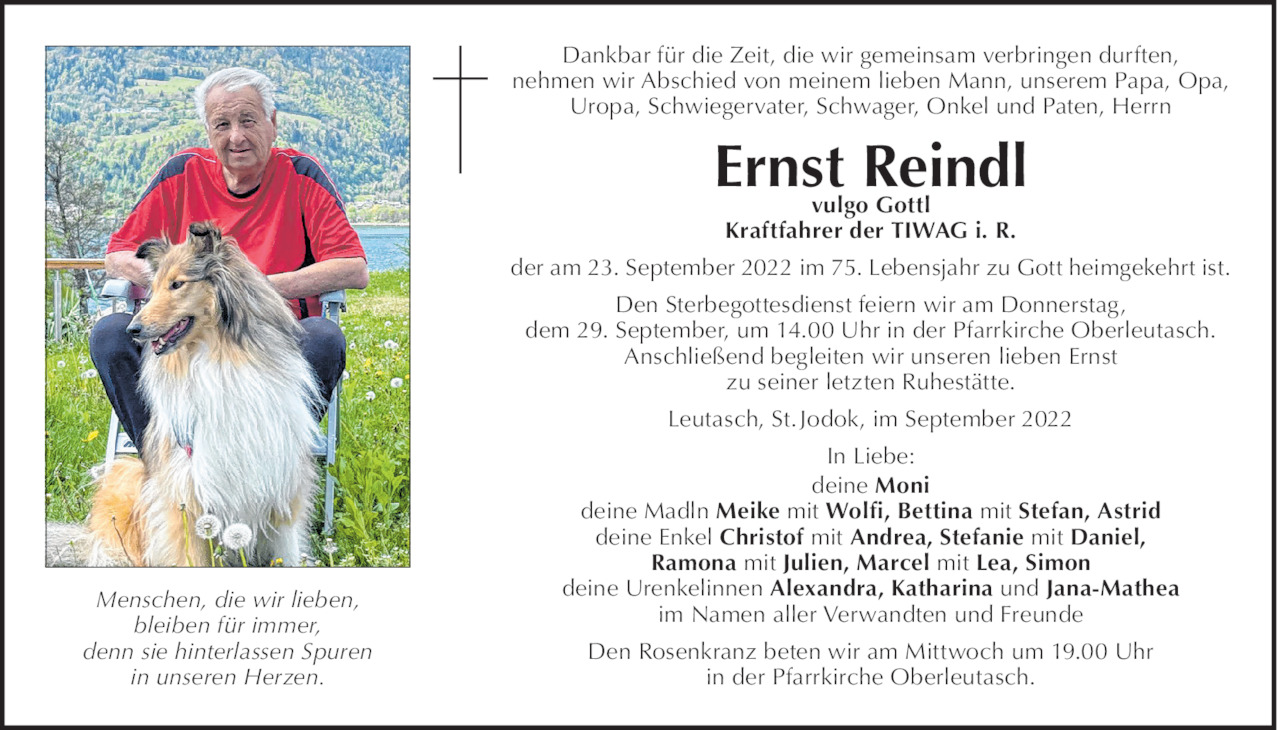 Ernst Reindl Bild