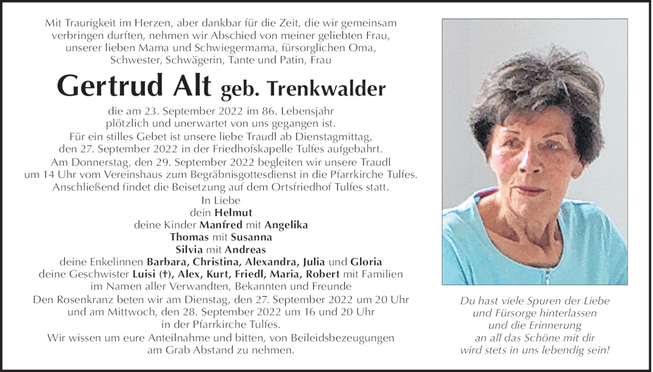 Gertrud Alt Bild