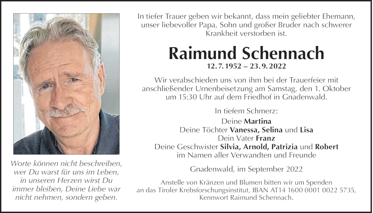 Raimund Schennach Bild