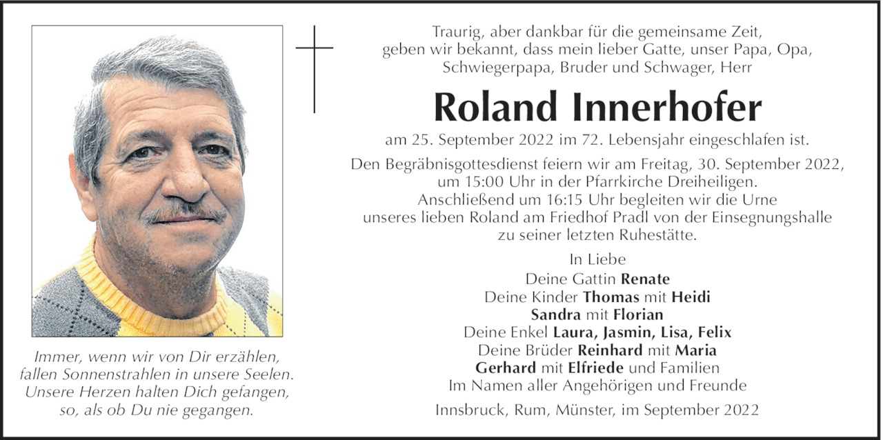 Roland Innerhofer Bild