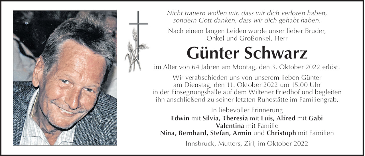 Günter Schwarz Bild