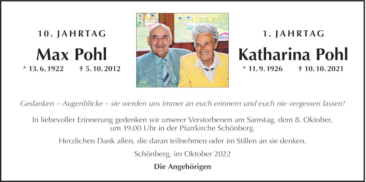 Katharina und Max Pohl Bild
