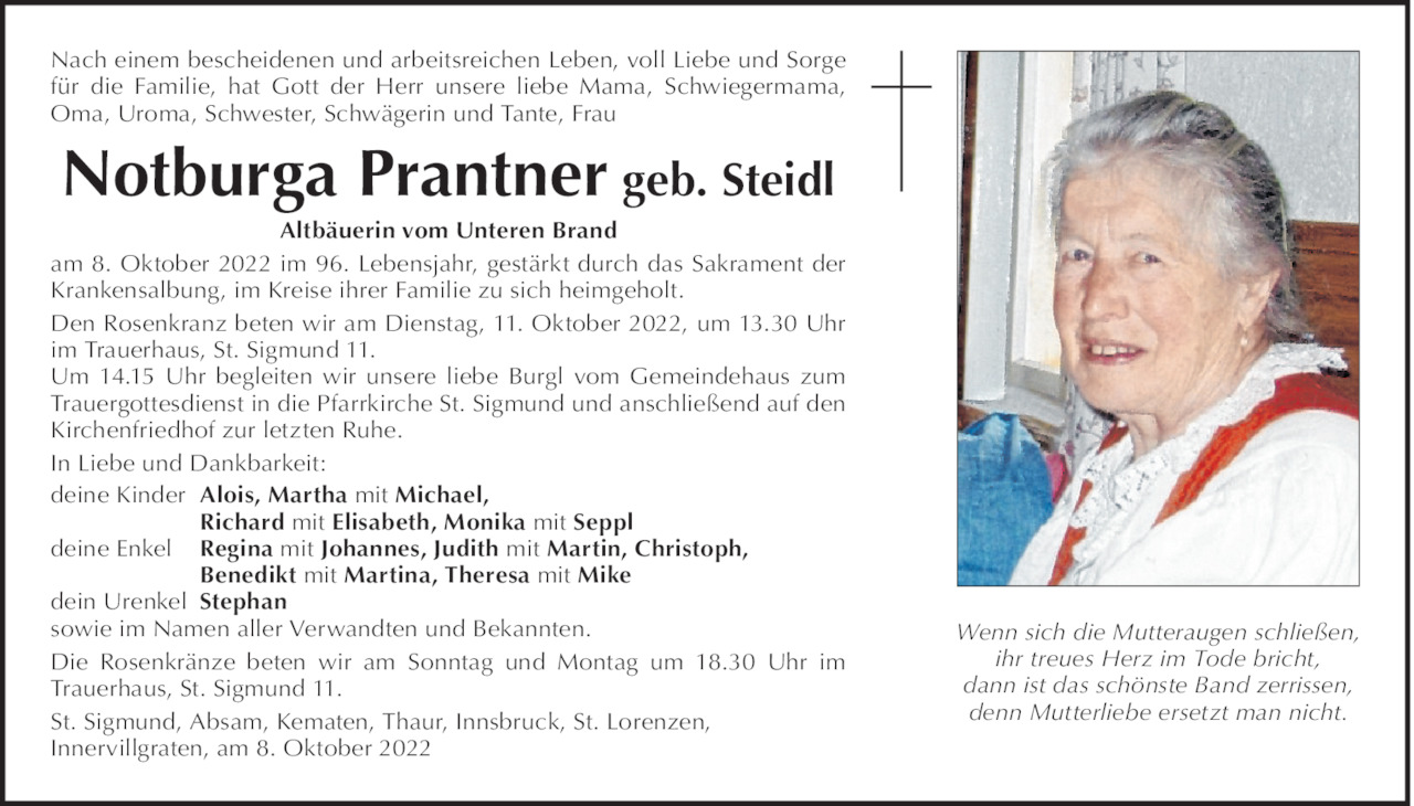 Notburga Prantner Bild