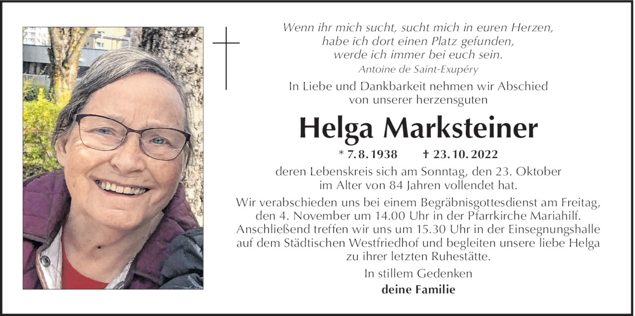 Helga Marksteiner Bild